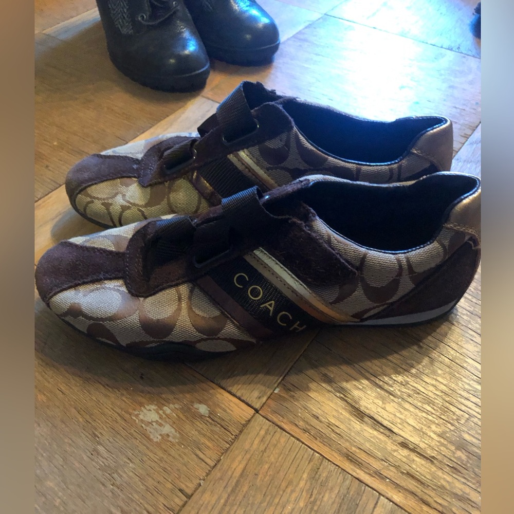 Comfy coach sneakers!!!